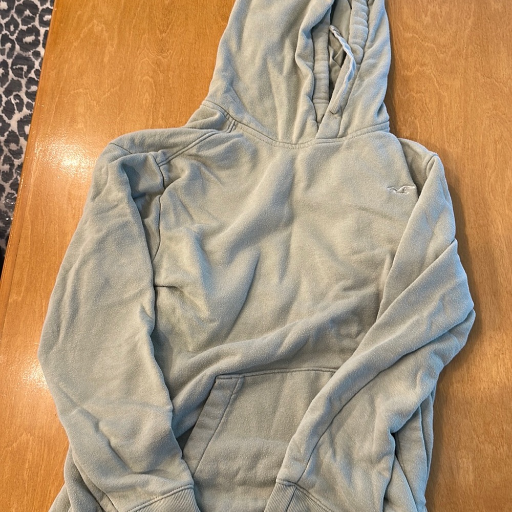 Light green, hollister hoodie